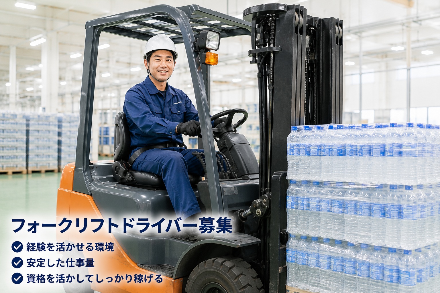 株式会社ライフドリンクカンパニー 御殿場工場の正社員 フォークリフトオペレーターの求人情報イメージ1