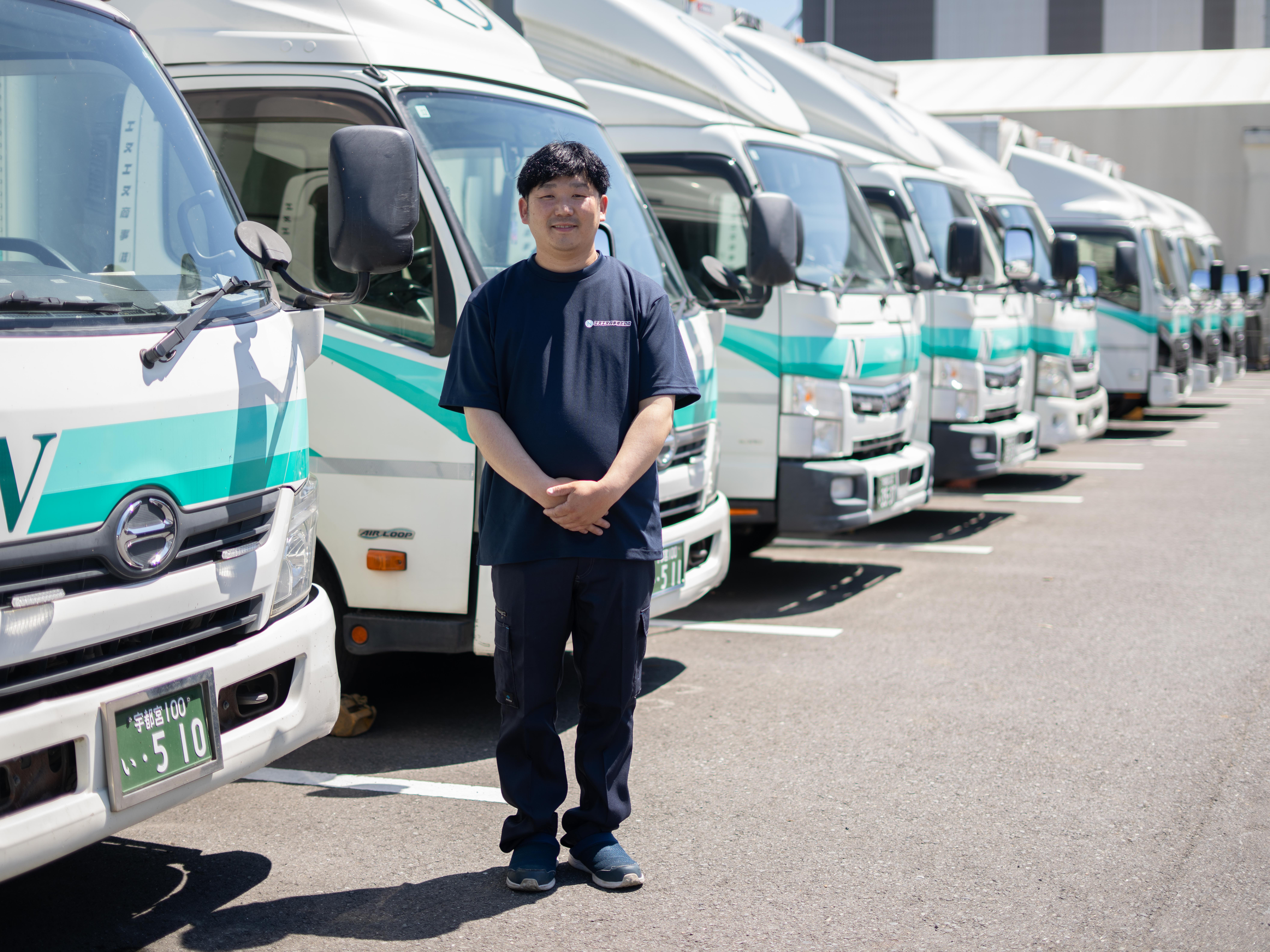 エヌエヌ商事株式会社 宇都宮事業所の正社員 中型トラックドライバー 大型トラックドライバー トラックドライバー求人イメージ